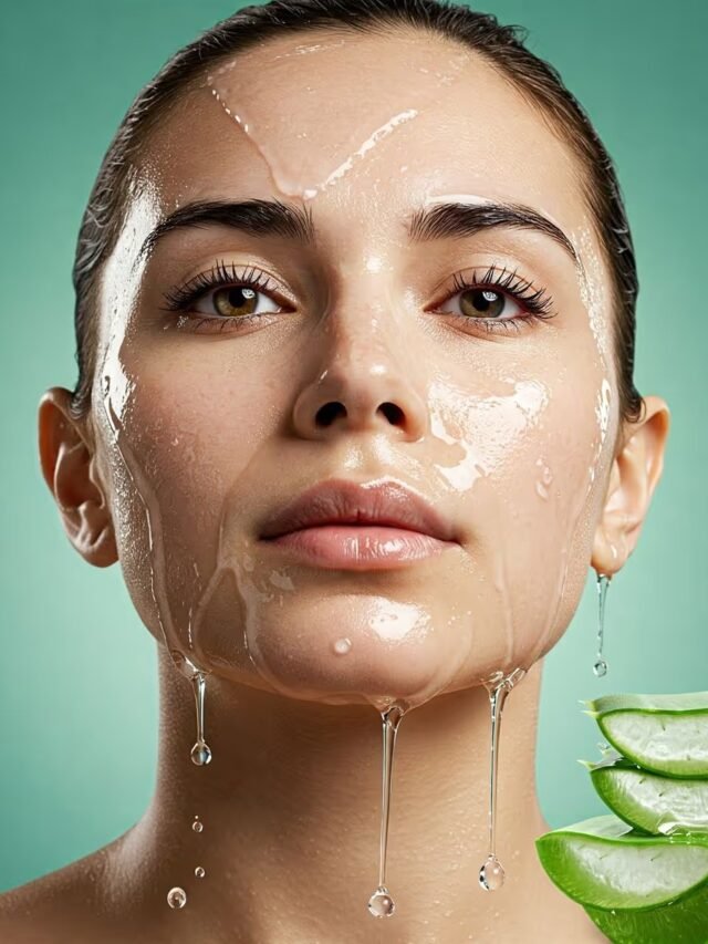 सर्दियों में फेस पर एलोवेरा जेल लगाने के फायदे